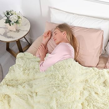 フェイクファーブランケット Amazon｜装飾 ソフト ふわふわ フェイクファー スロー